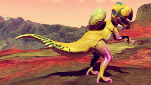 One of my favorite friendly dinosaurs I've encountered in No Man's Sky